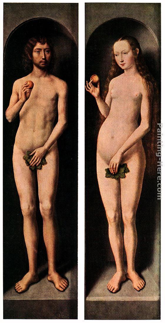 Hans Memling Adam and Eve
